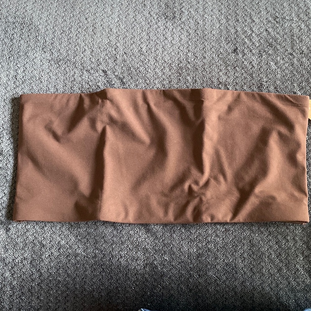 SKIMS Fits Everybody Bandeau Bra Cocoa Size 2X